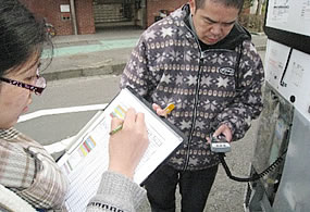 自動販売機によるドリンク販売